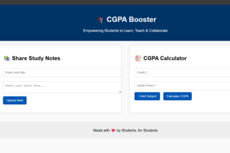  CGPA Booster 