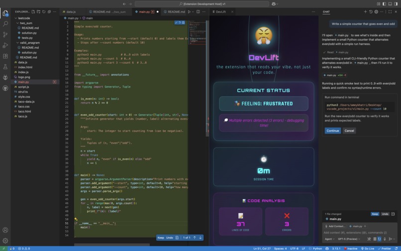 DevLift – screenshot 4