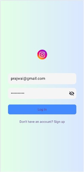 Instagram Clone FLutter – screenshot 3