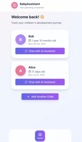 Baby Assistant – screenshot 1