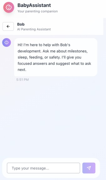 Baby Assistant – screenshot 2