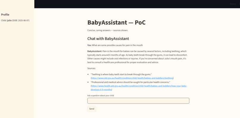 Baby Assistant – screenshot 4