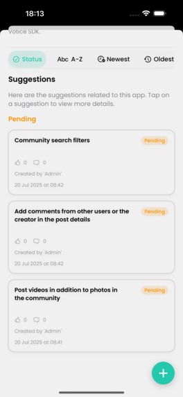 Votice: Feedback Manager – screenshot 10