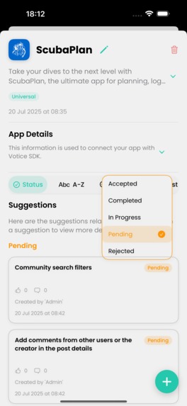 Votice: Feedback Manager – screenshot 8
