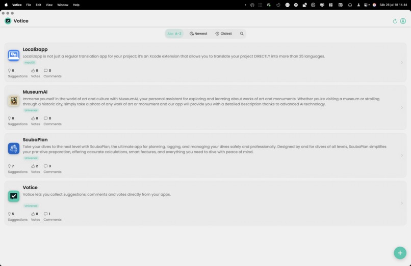 Votice: Feedback Manager – screenshot 2