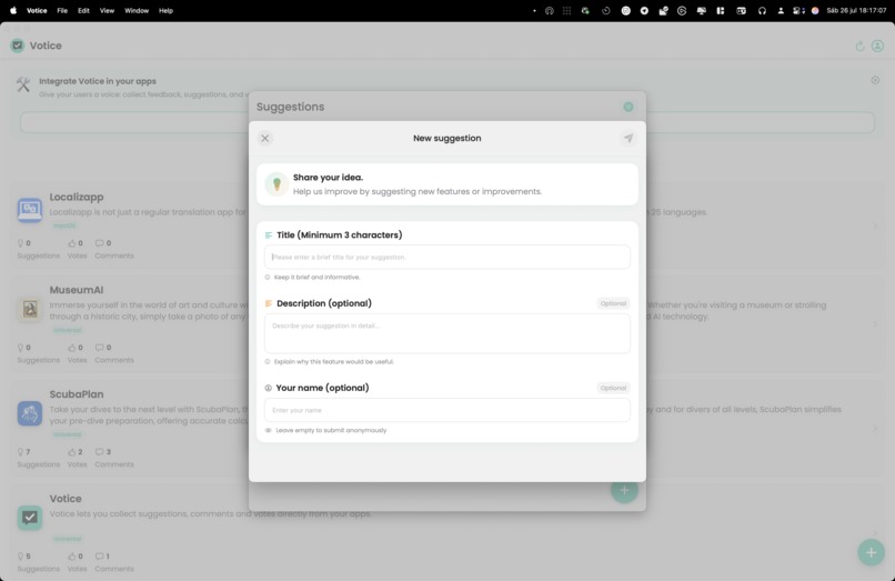 Votice: Feedback Manager – screenshot 5