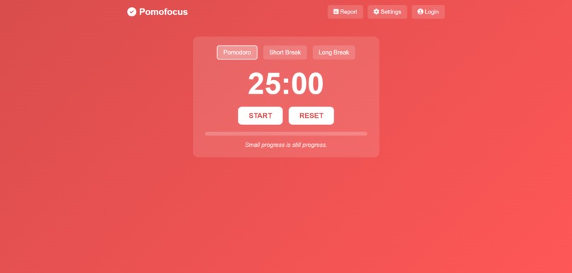 FocusFlow Pomodoro App – screenshot 1