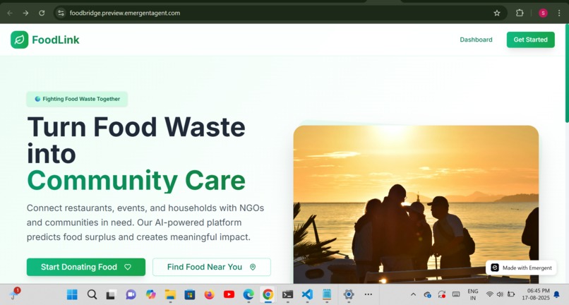 FoodLink – screenshot 1