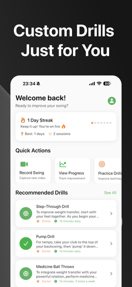 Egle AI: Golf Swing Coach – screenshot 3