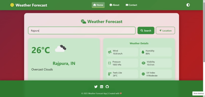 Weather Forecast – screenshot 2