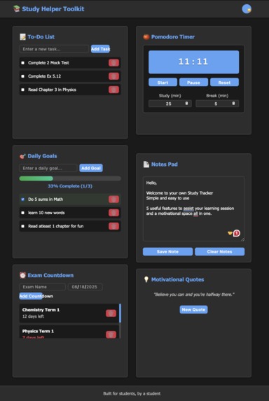 StudyTracker – screenshot 1