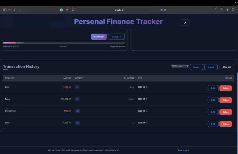 WealthWise – screenshot 2
