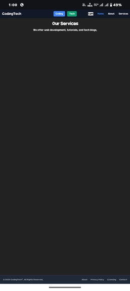 Blogging website with react js  – screenshot 6