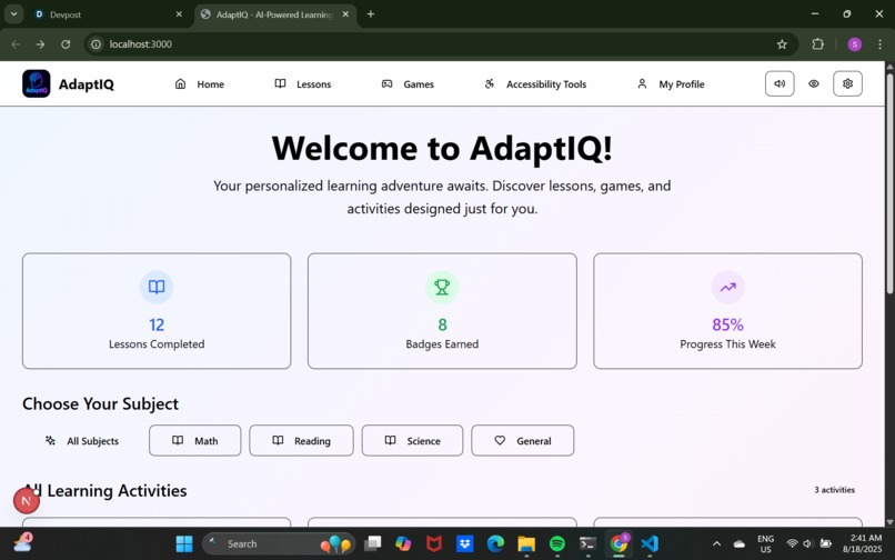 AdaptIQ – screenshot 5