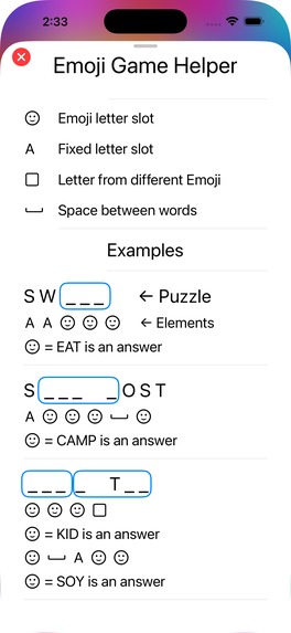 Emoji Game Helper – screenshot 6