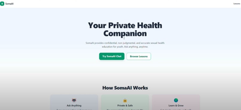 SomaAI - An AI-powered health education platform – screenshot 3