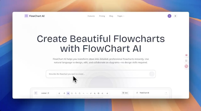 flowchart ai – screenshot 1