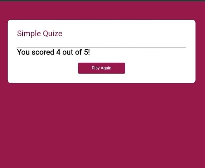 Quize for CSE – screenshot 2