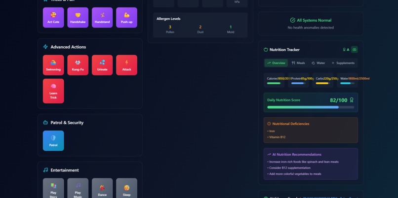 Sentient RoboK9 Control Center & Health/Environment monitor – screenshot 5