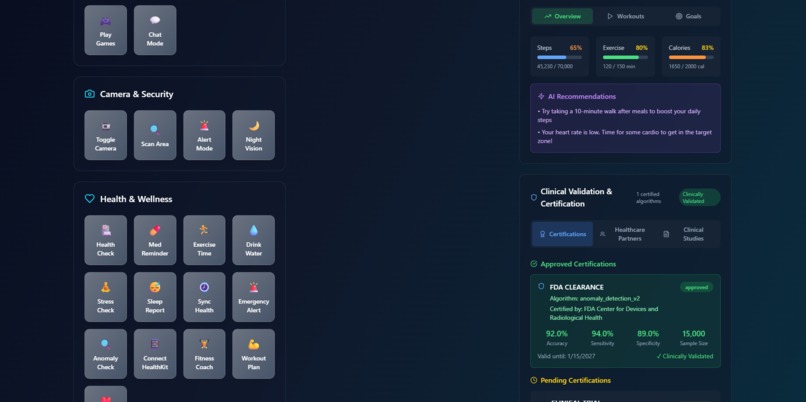 Sentient RoboK9 Control Center & Health/Environment monitor – screenshot 6