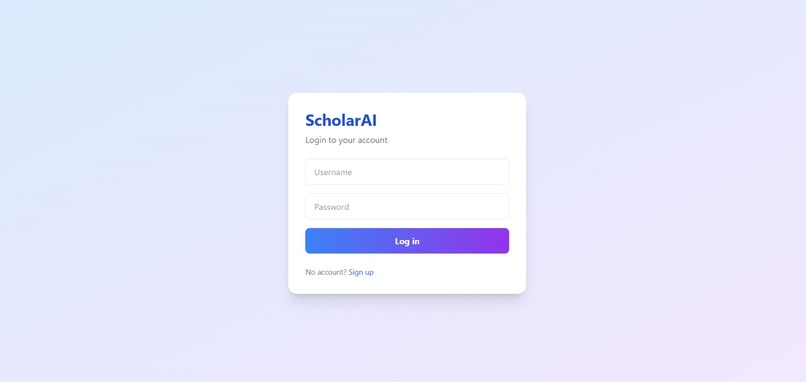 ScholarAI – screenshot 1