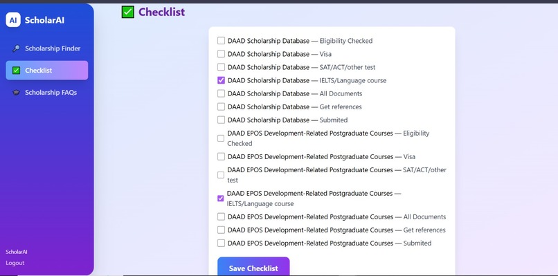 ScholarAI – screenshot 4