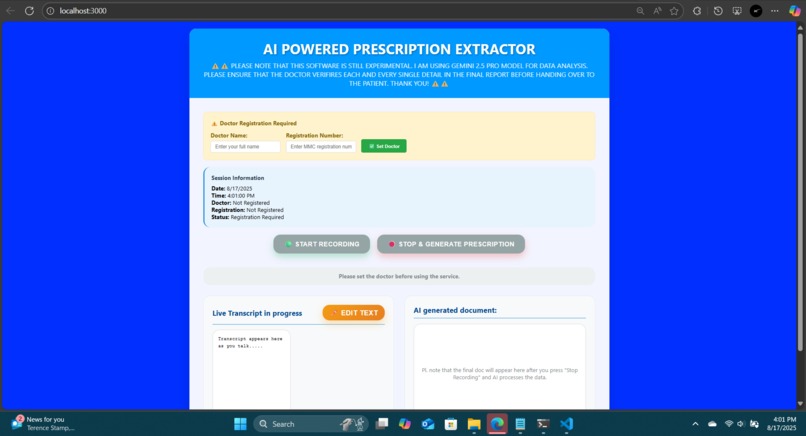 preSCRIBE - Linking Conversation And Care – screenshot 1