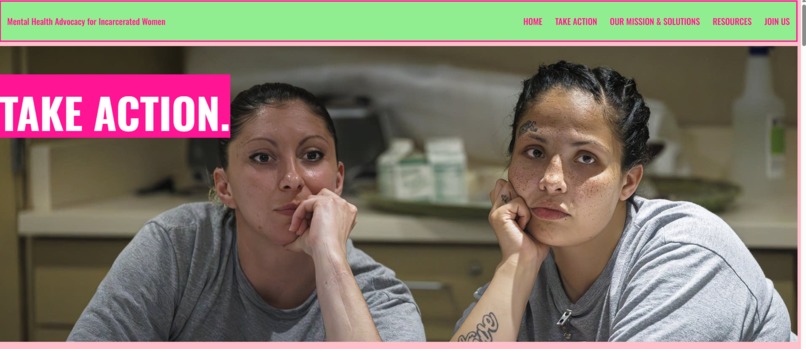 Mental Health Advocacy for Incarcerated Women – screenshot 8