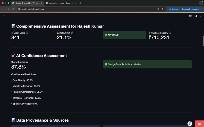 AgriCredAI – screenshot 1