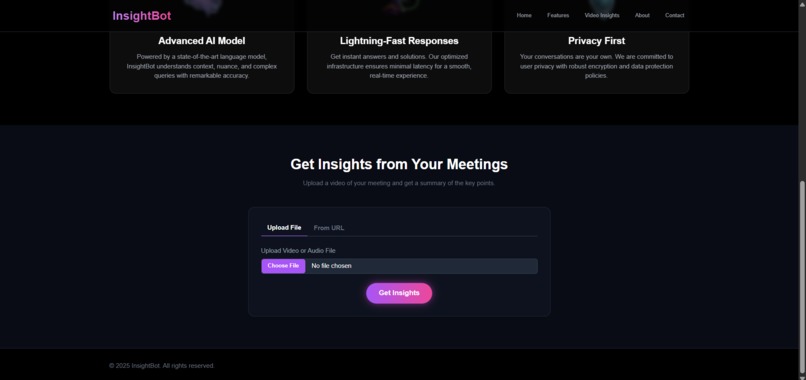 InsightBot – screenshot 3