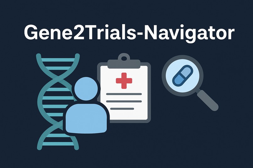 Gene2trials-Naavigator – screenshot 1