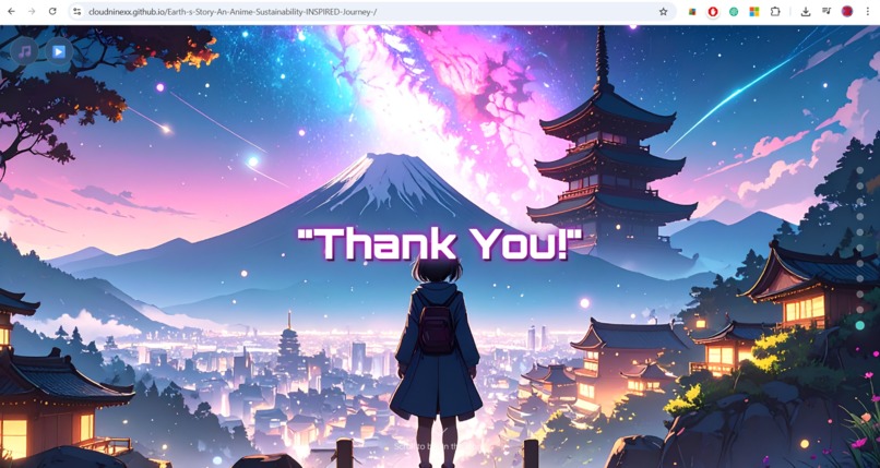 Earth's Story: Anime-Sustainability-INSPIRED WEB Journey!! – screenshot 6