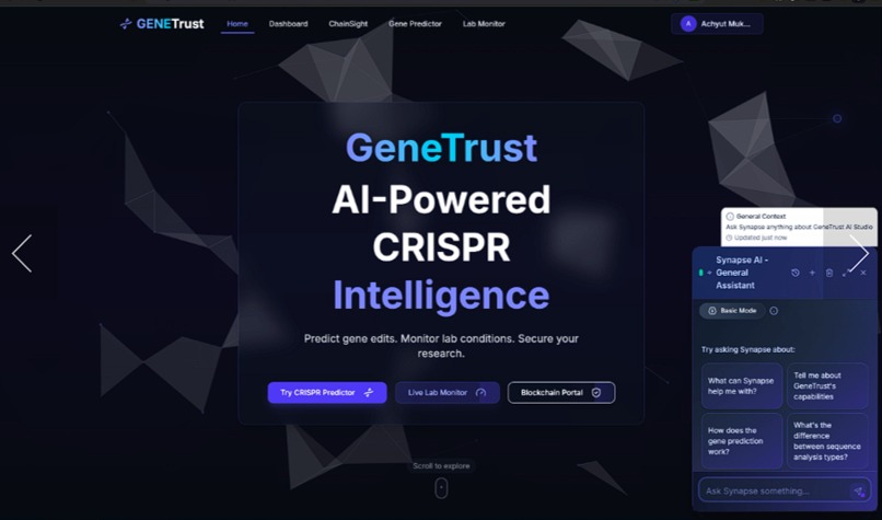 GeneTrust – screenshot 1