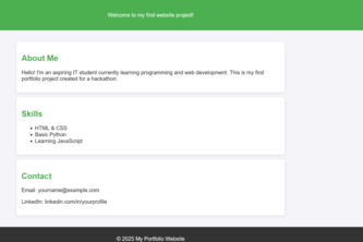 My Portfolio Website