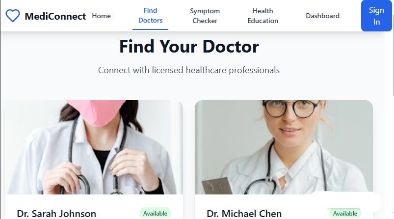 MediConnect – screenshot 4