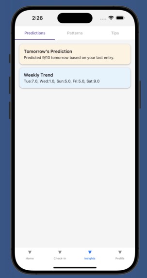 Anxiety Predictor – screenshot 2