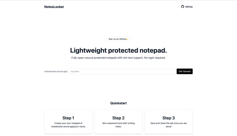 NotesLocker – screenshot 1