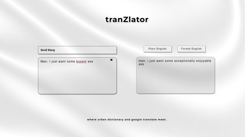 tranZlator – screenshot 2