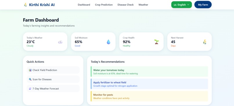 Kirthi Krishi AI – screenshot 1