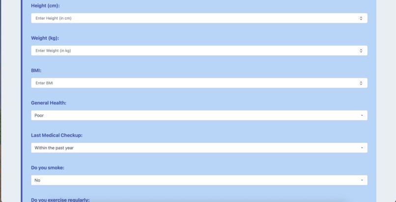 CardioSense – screenshot 2
