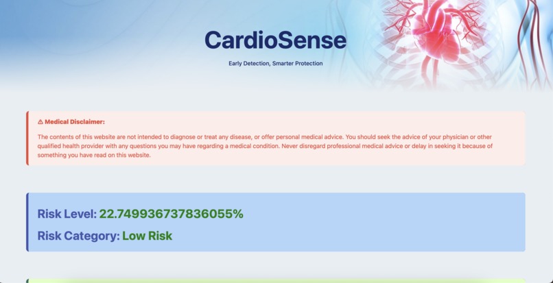 CardioSense – screenshot 5