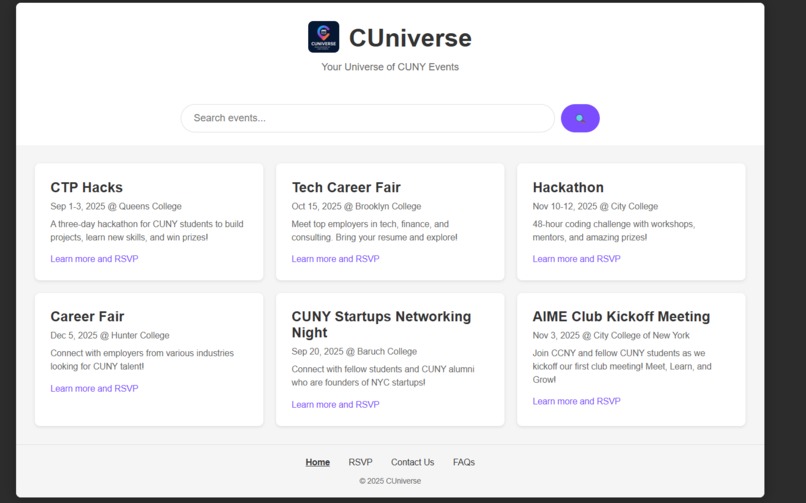 CUniverse – screenshot 2