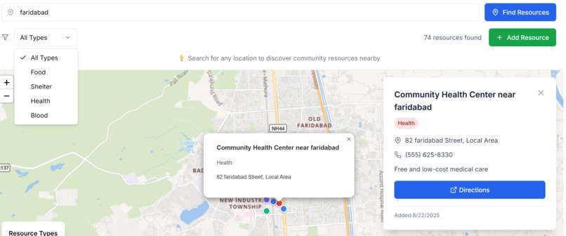 Community Resource Finder – screenshot 4