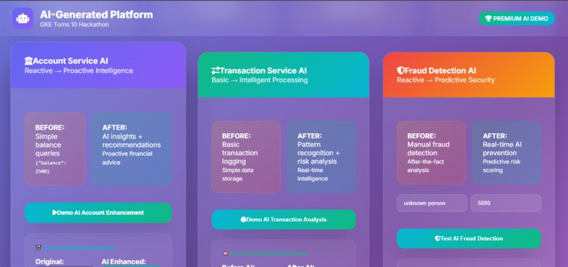  Transform Bank of Anthos  – screenshot 2