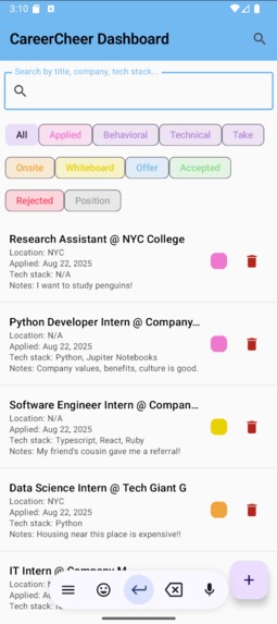 CareerCheer – screenshot 4