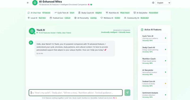 Ykarb – Bridging Health, Mind, and Education with AI – screenshot 7