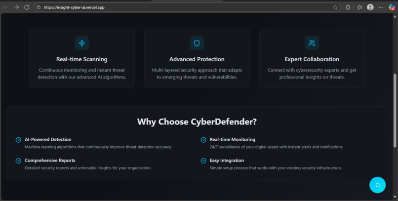 CyberDefender – screenshot 2