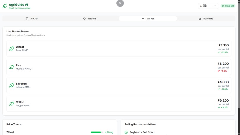 AgriGuide AI – screenshot 1