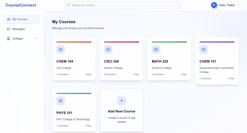 Course Connect – screenshot 3