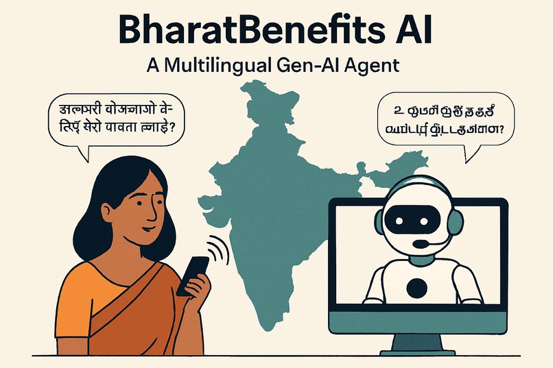 India's Benefits AI — A Multilingual Gen-AI Agent – screenshot 1